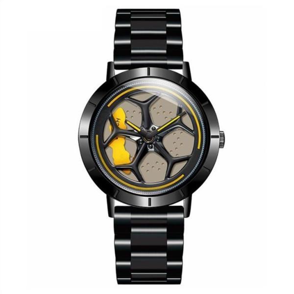 Scrolling Dial Analog Digital Sports Watch 310mm Men'S Luxury Stainless Steel Watches