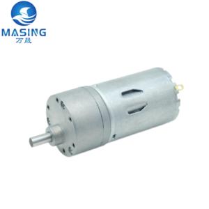 12V/24V DC Gear Motor with Reduction Gearbox 37mm Gearbox Diameter Rated Voltage