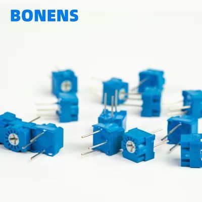 3323P Single Turn Metal Glass Glaze Trimmer Potentiometer 1K 2K 5k 10k 20k 50K 100K Precision Adjustable