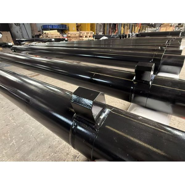 Hard Chrome Plated Steel Double Acting Telescoping Hydraulic Cylinders  ODM OEM