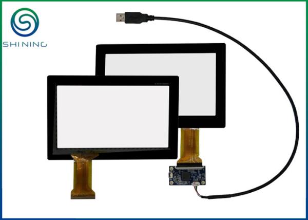 7 Inch Capacitive Touch Panel Cover Glass To ITO Glass with USB Interface