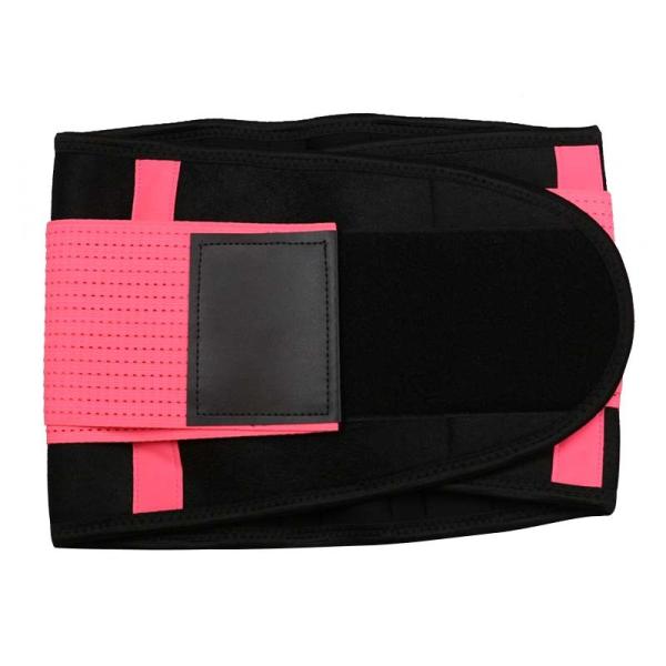 Fluorescent Pink And Black Waist Trainer 2XL 80% Neoprene 20% Nylon