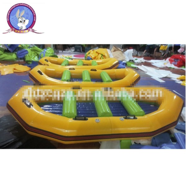 China Factory Supply Inflatable Boats for Water Park Playing PVC Inflatable Rafting Boat Outdoor Water Play Equipment for Sell