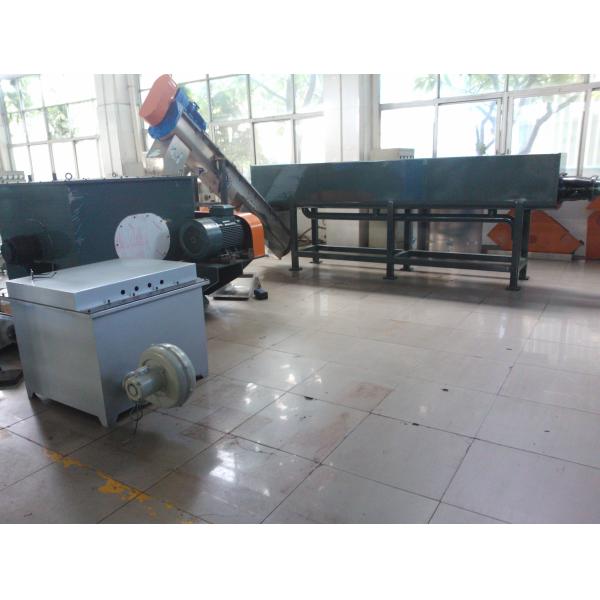 PET Bottles Plastic Washing Recycling Machine Blue Machine Color Big Capacity