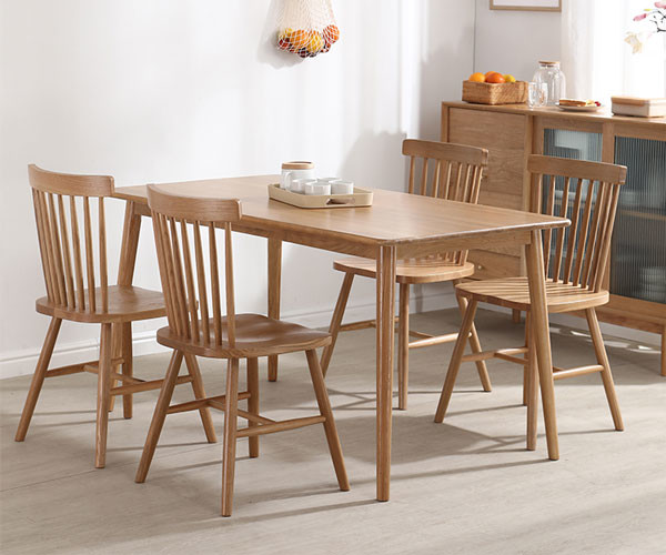 Ресторан Виндзор дуба стульев белого черного серого цвета скандинавский обедая деревянный