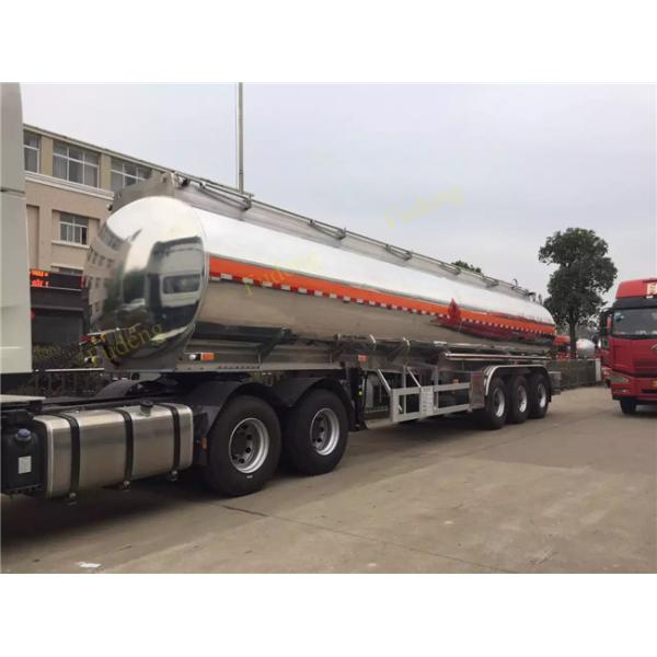 10000 Gallon 33000L Petroleum Fuel Tanker Semi Trailer Mirror Aluminum Tanker