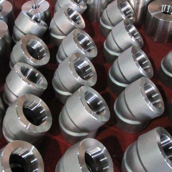 NXF UNS S31008 ASTM A403 310S/0Cr25Ni20/1.4845 DN15-1200 Class3000-9000 310S SS 90° and 45° Sockett Welding Eblows