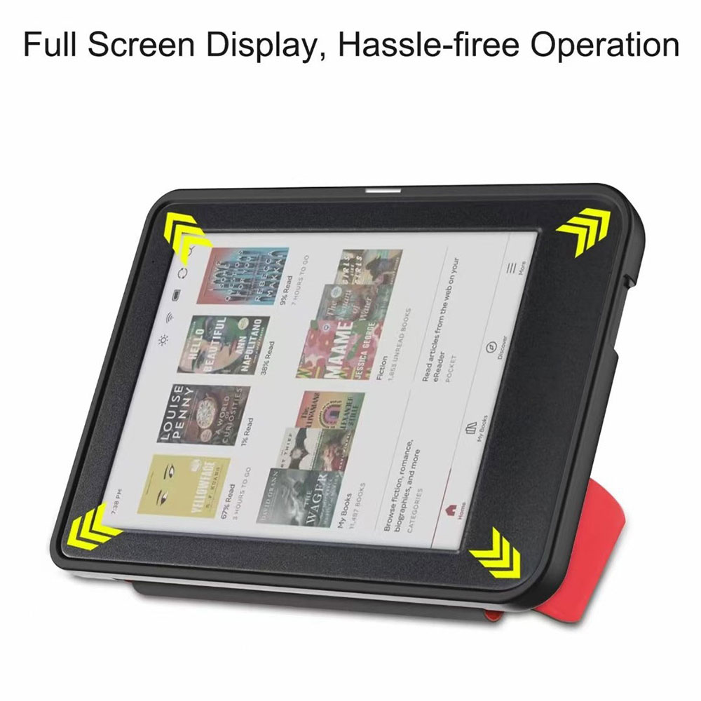 Laudtec Slim Fit TPU Gel Protective Cover Case for Kobo Folio Leather Stand Cover