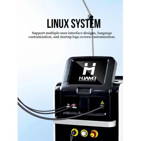 Powerful 1064nm Alexandrite and 755nm Laser Hair Removal Equipment for All Skin Types