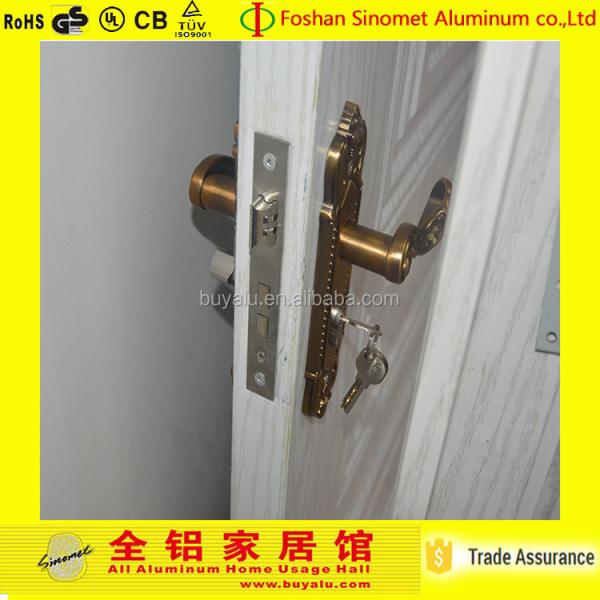 Interior Aluminum Room Door  Folding Open Style Sustainable Safe