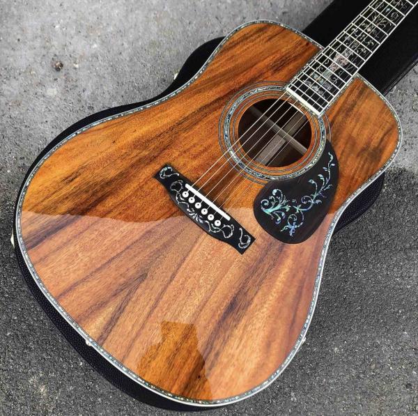 KOA wood Style D Classical acoustic guitar,Factory Custom 41 inches Guitar acoustic Electric Fishman EQ