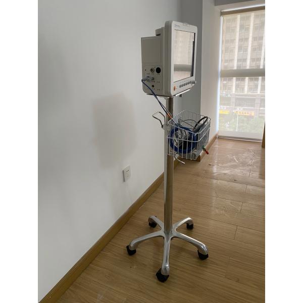12.1 Inch Portable ECG Machine Vital Signs Monitor with 1 Year Warranty for ICU Room