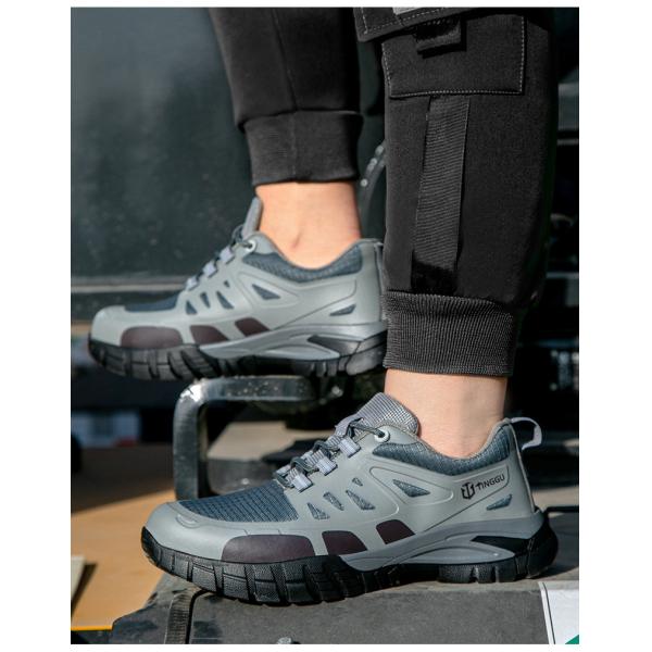 Men'S Insulated 6kv Work KPU Electrical Safety Shoes With Kevlarr Anti Stab