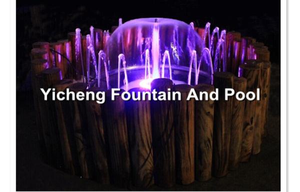 Small Dancing Indoor Water Fountains Programme / Musical Type 68cm / 80cm / 1m