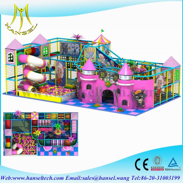 Hansel children indoor playground equipments funny amusement park names