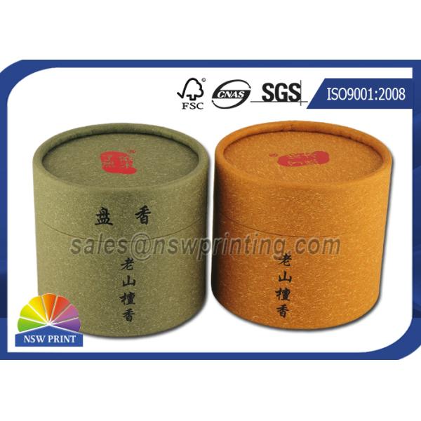 ИСО 9001 2008 трубок цилиндра картона шоколада/чая упаковывая/СГС