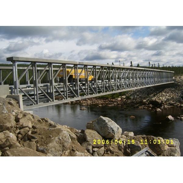 Material Q420qc,Q355 Steel Deck Bridge Prefabricated Steel Bridges