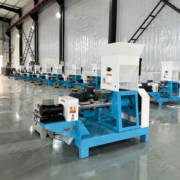 China Low Cost Small Screw Pressing Floating Fish Tilapia Shrimp Catfish Feed Pellet Making Machine for Squeezing Shrimp,Catfish,Trout