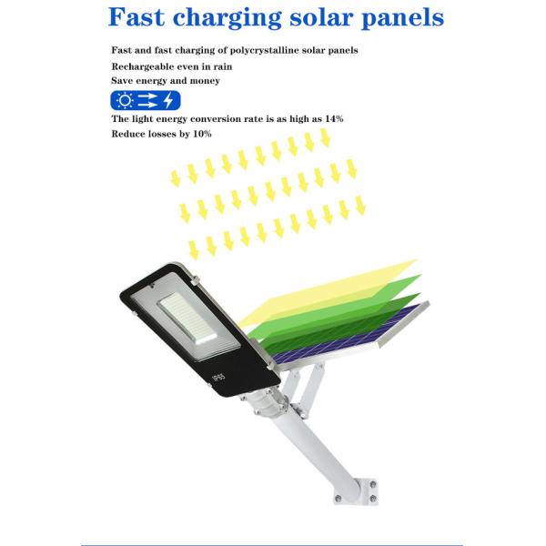 Ip65 Lumière solaire à LED en aluminium 100w