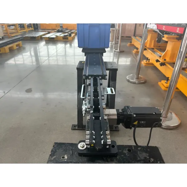 1000 X 1100MM Bin Telescopic Fork Lightweight Single Motor Double Deep Fork Red Black