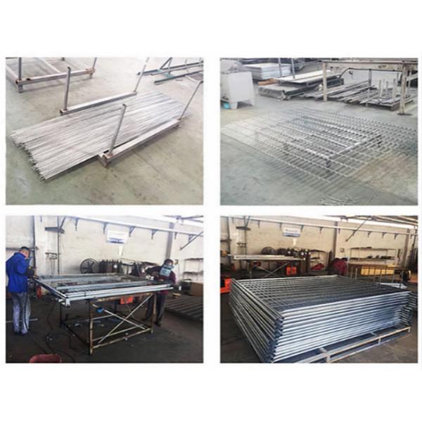 Canada Standard Temporary Fence Galvanized Coated Construction Site Temporary Fence Canada