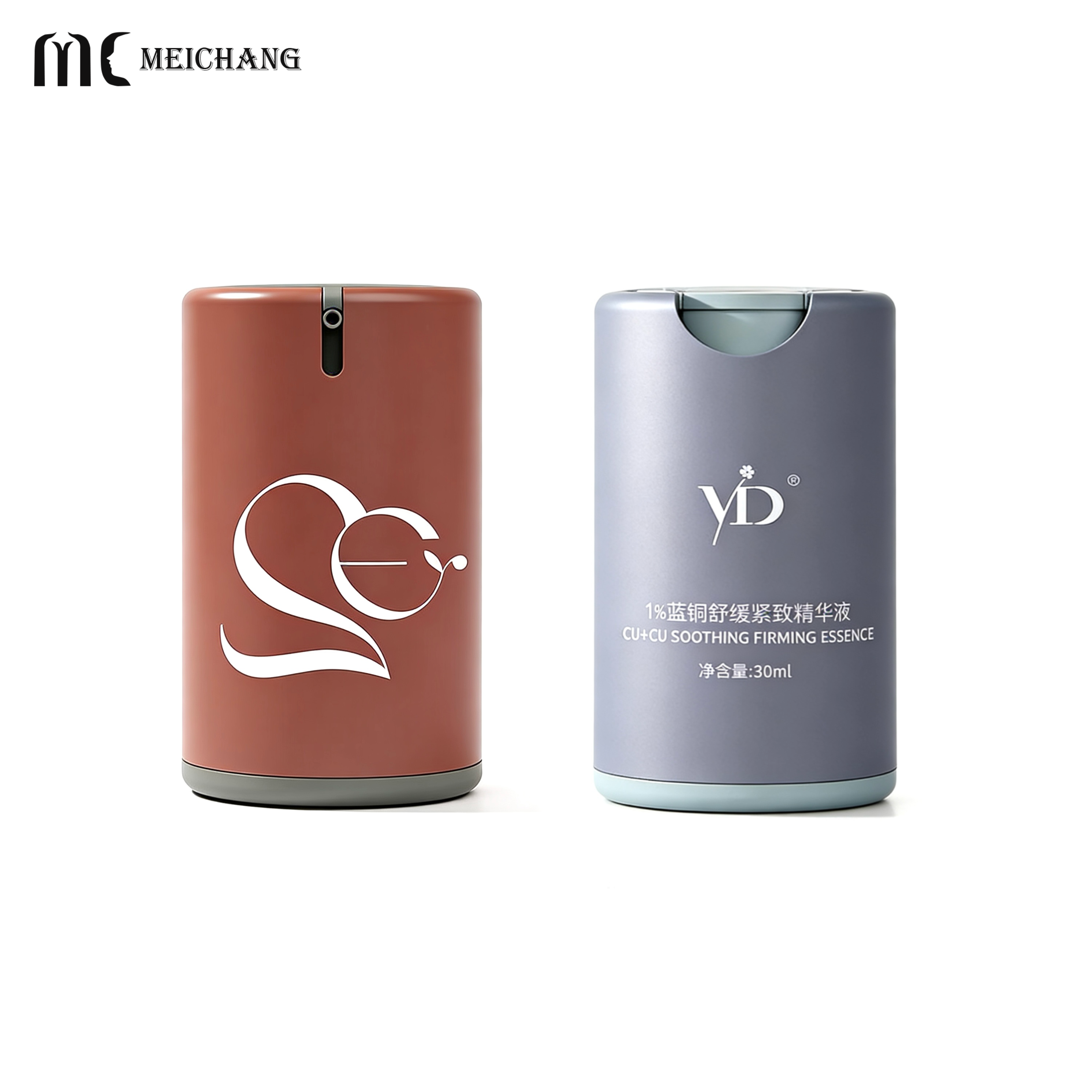 30ml / 50ml Premium Double-Layer Acrylic Airless Bottle Anti-Contamination Packaging for Serums and Creams(MC-249)