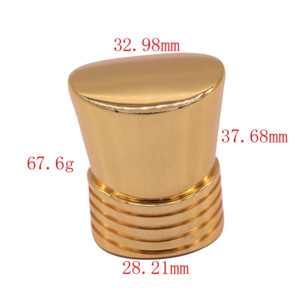 Tampões de garrafa ligas de zinco do perfume da vária cor para o pescoço da garrafa de perfume Fea15