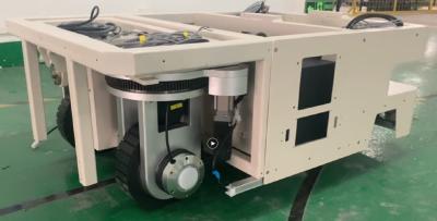 Transporte móvel do chassi a pilhas do AGV 4 chassis do robô da movimentação da roda