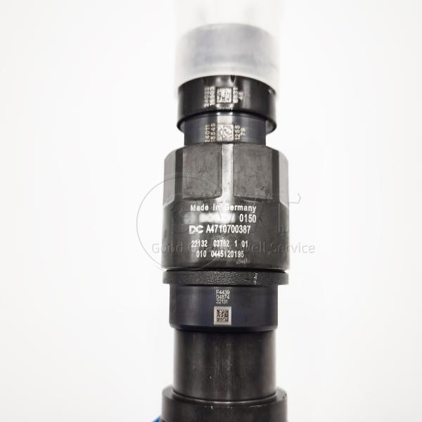 Inyector de tren común 0445120195 conjunto de inyectores de combustible 0445120194 0986435537 A4710700187 0445120195