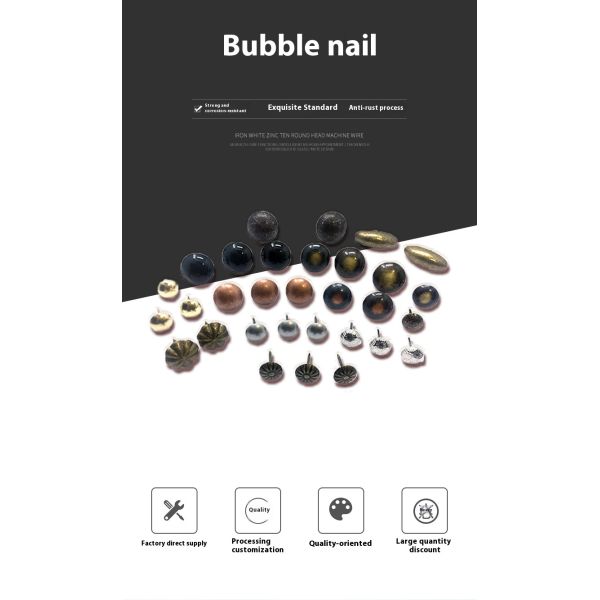 Furniture Nail Decorative Stool Antique Nail Strips Furniture Fittings Sofa Upholstery Tacks Hardware Accessories