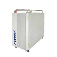 Máquina de soldadura pequena portátil do laser do tamanho 1500W para o soldador refrigerado a ar de alumínio de aço inoxidável do laser da fibra