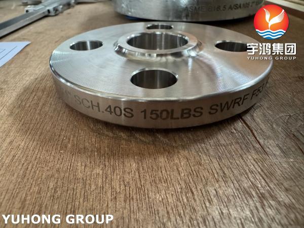 ASTM A182 F53 SWRF Flange Super Duplex 2507 / S32750 Socket Weld Flange