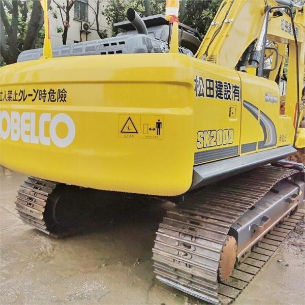 2018 Kobelco SK200-8 Excavator 20 Ton Japão Excavador original com capacidade de balde de 0,8 m3