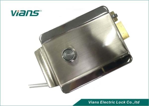 High Strengh Material Home door rim lock , stainless steel rim lock Opening Left Right
