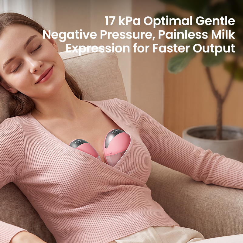 Customized Automatic Smart Electric Breast Pump For Breastfeeding Handsfree