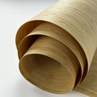 Faixa de borda folheada de madeira de bambu resistente multiuso 250 x 43 cm