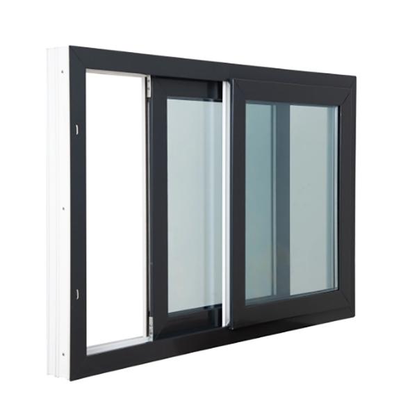Énergie efficace double vitrage verre trempé profilé en aluminium Tilt et tour Casement fenêtre pour une meilleure étanchéité