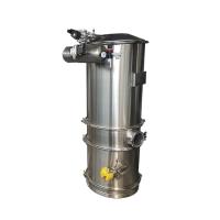 Alimentateur sous vide en acier inoxydable pour le transport à longue distance de poudre de revêtement