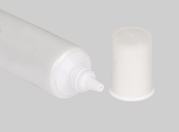 Custom Empty Plastic Cosmetic Squeeze Tube D22mm 10-30ml Eye Cream Liquid Foundation Tube With Nozzle