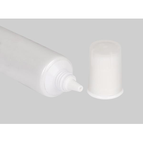 Custom Empty Plastic Cosmetic Squeeze Tube D22mm 10-30ml Eye Cream Liquid Foundation Tube With Nozzle