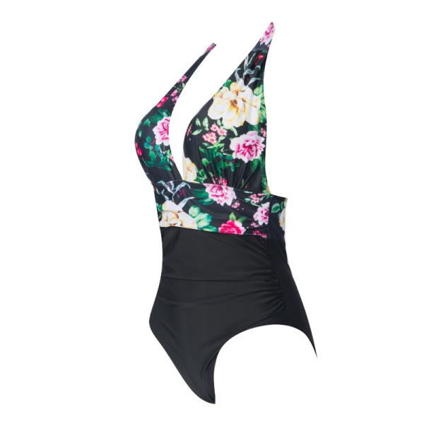 Tiered Layer Tie a Knot Front Top With Low waist Bikini swimsuit high cut