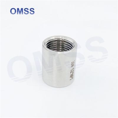316L Stainless Steel 1/8-3 NPT Threaded Full Coupling Pipe Fittings