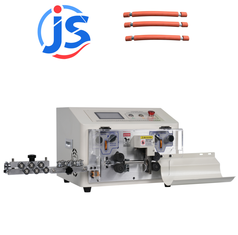 Low Noise Automatic Cable Stripping Machine 3000 - 4000pcs/Hour Wire Harness Cutting Machine