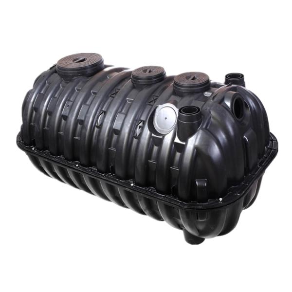 Черный биогазовый перевариватель для очистки сельских бытовых сточных вод в подвальном оборудовании