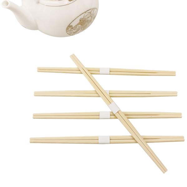 Customizable Smooth Finish Bamboo Chopsticks Grade A Natural Color Disposable for Sushi and Japanese Cuisine