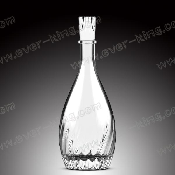 Яблоко гальванизировать 750ml сформировало бутылки стекла ликера