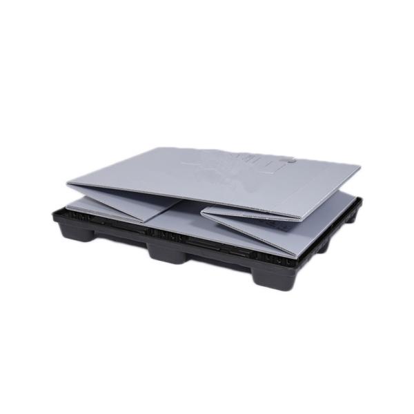 Collapsible Automotive Battery Plastic Pallet Box for Stackable Storage and Transport