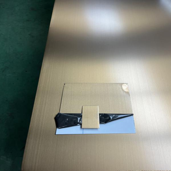 0.4mm Brushed Hl 304l Stainless Steel Sheet Hairline SS Steel Plate