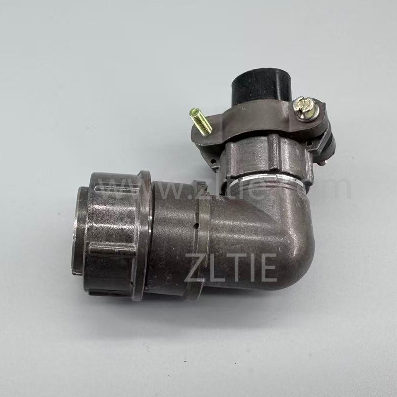 2PM-22 Series 10 Pin Female Angled Cable Plug Unshielded 2РМТ22КУН10Г1В1В
