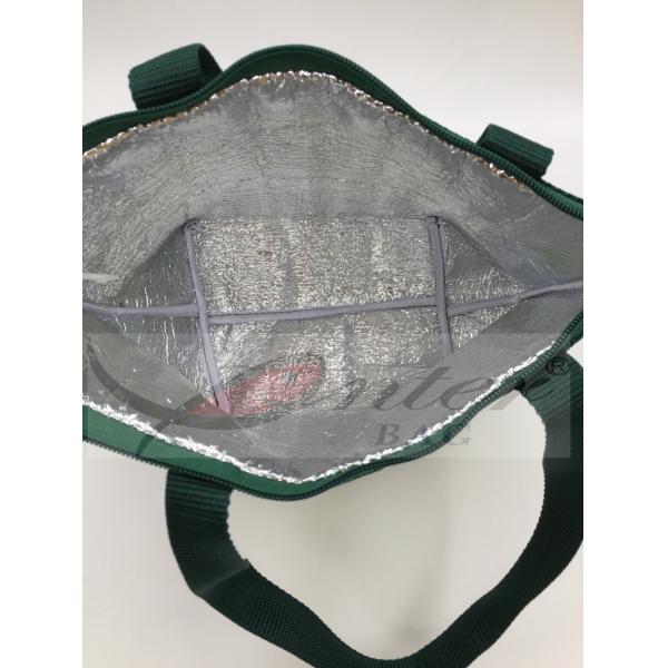 Printing 210D Polyester Lunch Bags , Custom Brand Logo Cooler Bag , Insulated Bag